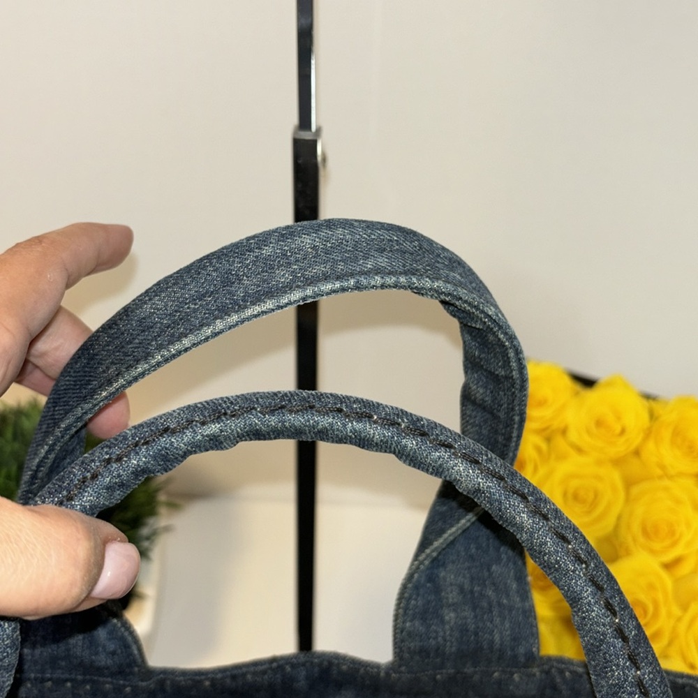 VGUC Denim Prada Tote ❌❌SOLD❌❌ - Picture 9 of 15